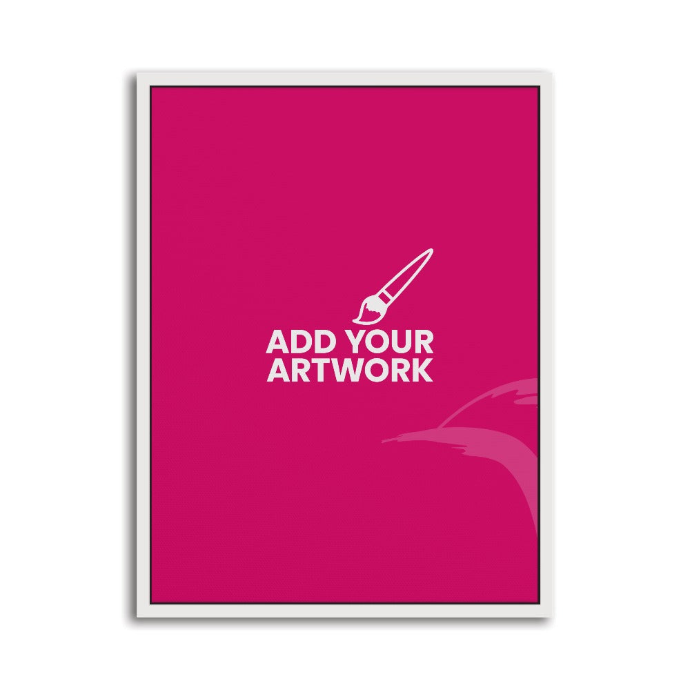 White Framed Canvas Prints - 18" x 24" White Framed Canvas Print