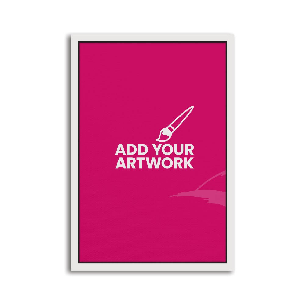 White Framed Canvas Prints - 12" x 18" White Framed Canvas Print